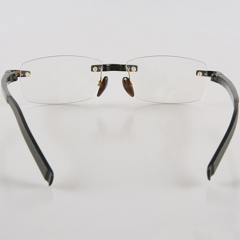 Buffalo Horn Rectangle Glasses NJ1065