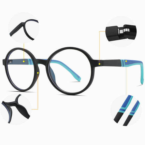 Round Glasses for Kids KC1037