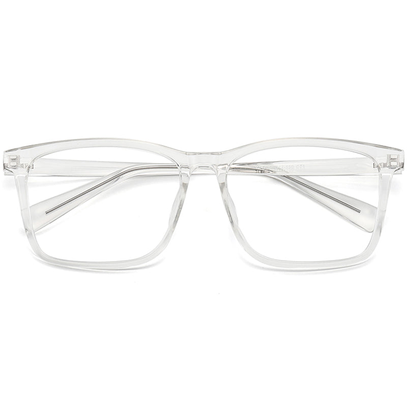 Square Glasses EF1040 - Wide Frames for Men with Larger Heads