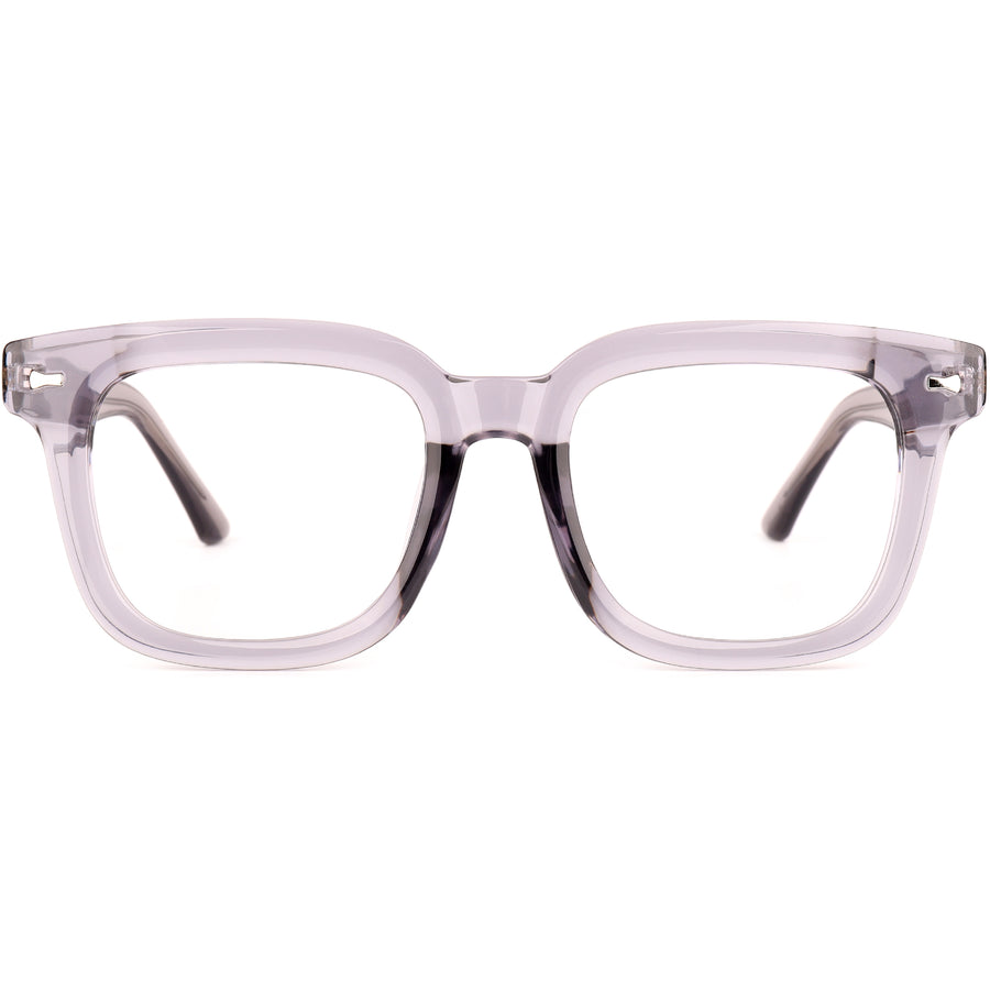 Square Glasses EF1091 - Wide Frames for Men with Larger Heads