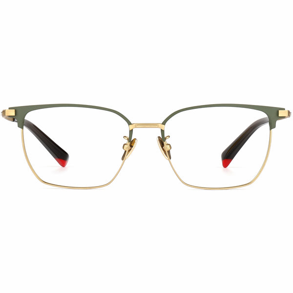 Square Glasses EF1163 - Wide Frames For Men With Larger Heads