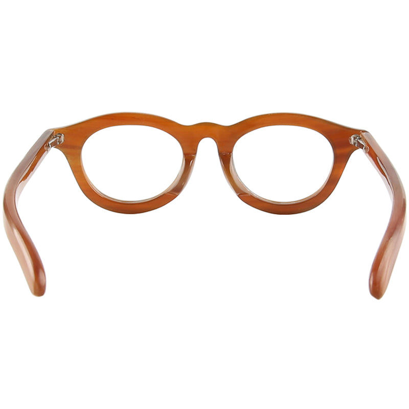 Buffalo Horn Round Glasses NJ1224