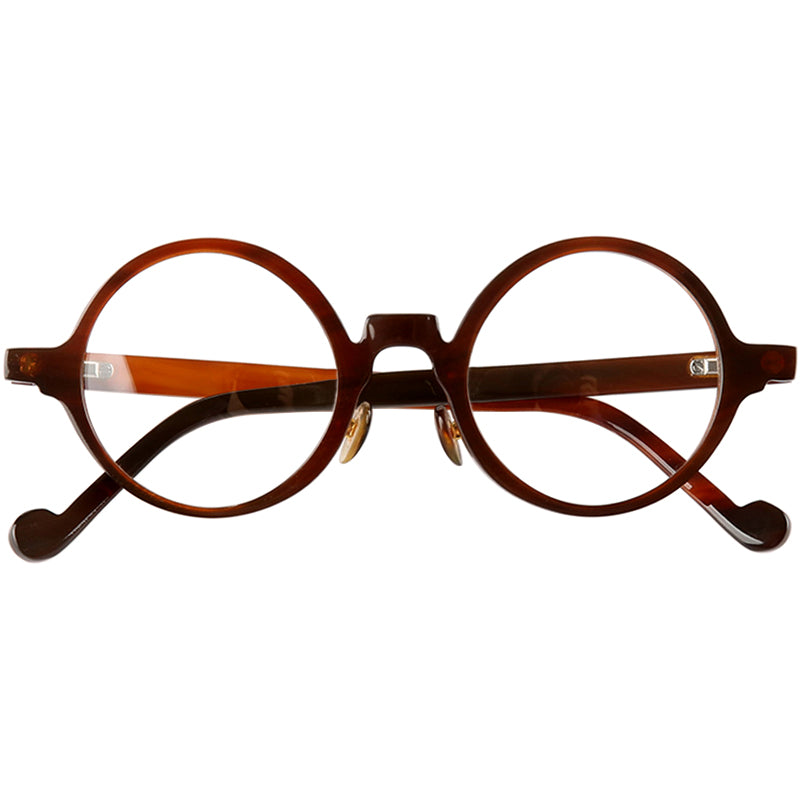Buffalo Horn Round Glasses NJ1187