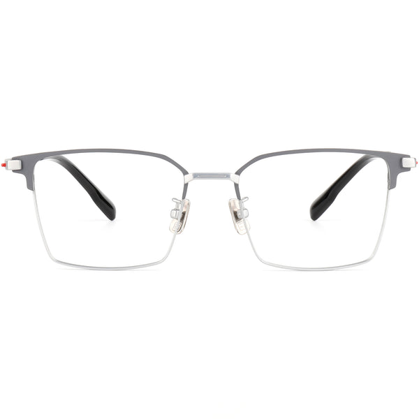 Square Glasses EF1181 - Wide Frames For Men With Larger Heads