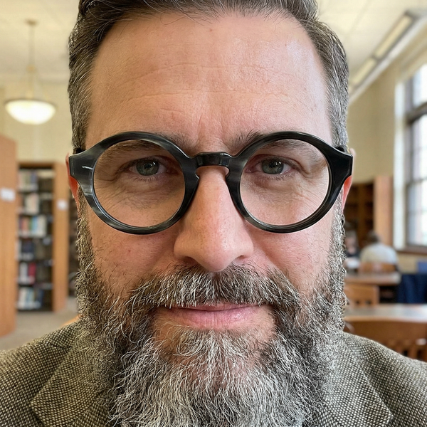 Buffalo Horn Round Glasses NJ1150