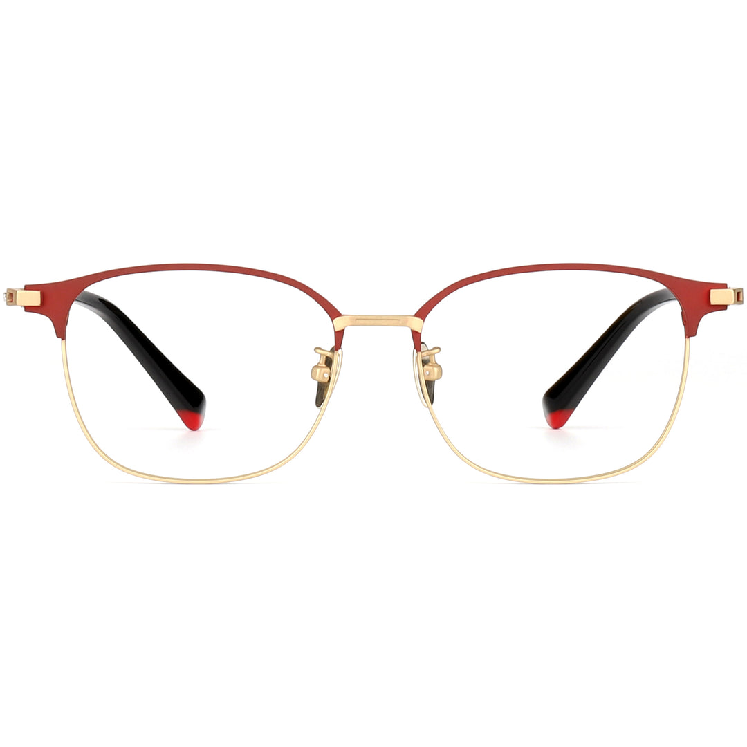 Square Glasses EF1162 - Wide Frames For Men With Larger Heads