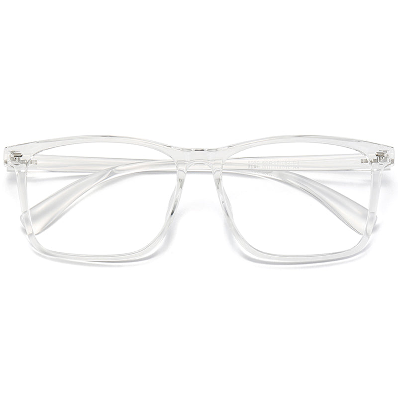 Square Glasses EF1039 - Wide Frames for Men with Larger Heads