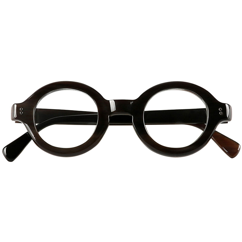 Buffalo Horn Round Glasses NJ1043