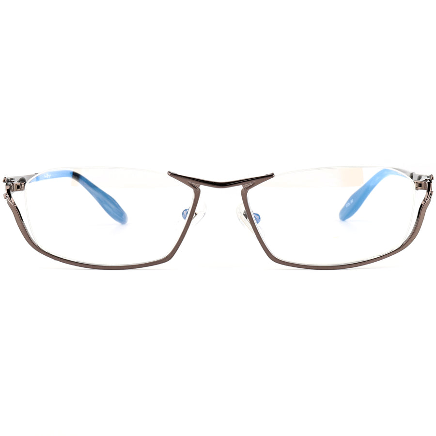 Reverse Half Rim Glasses | EYESHELLS