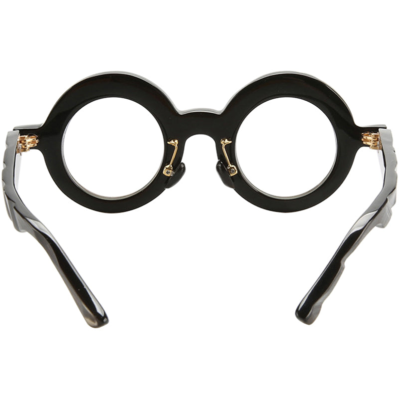 Buffalo Horn Round Glasses NJ1070