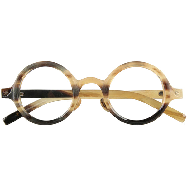 Buffalo Horn Round Glasses NJ1223