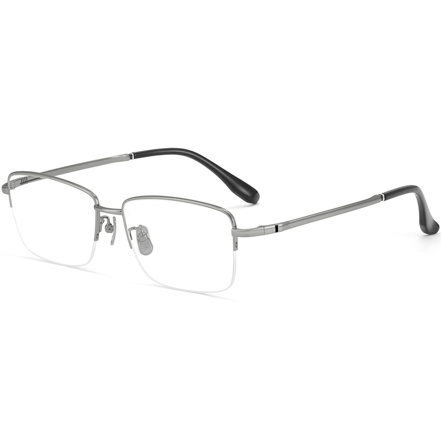 Rectangle Glasses EF1069 - Wide Frames For Men With Larger Heads
