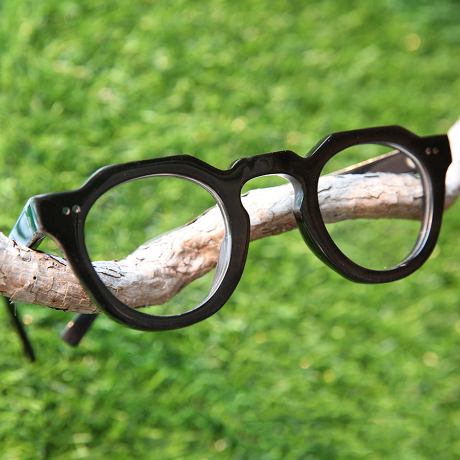 Buffalo Horn Round Glasses NJ1174