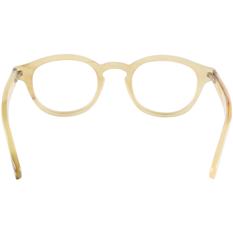 Buffalo Horn Round Glasses NJ1014