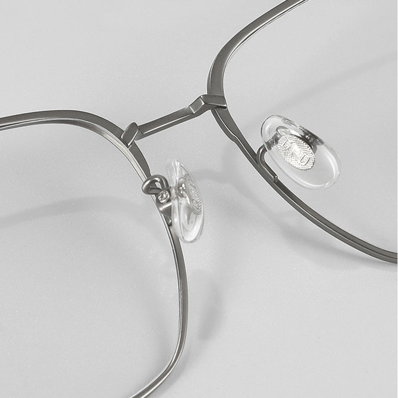 Square Glasses EF1056 - Wide Frames For Men With Larger Heads