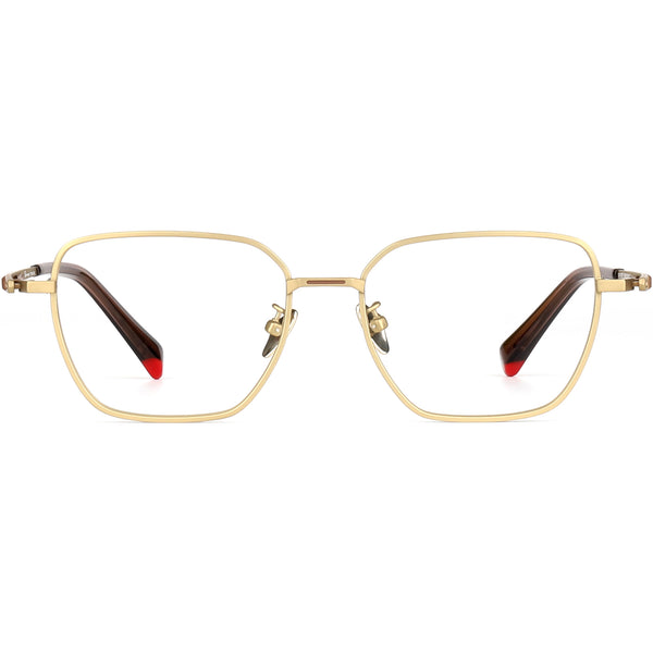 Square Glasses EF1170 - Wide Frames For Men With Larger Heads