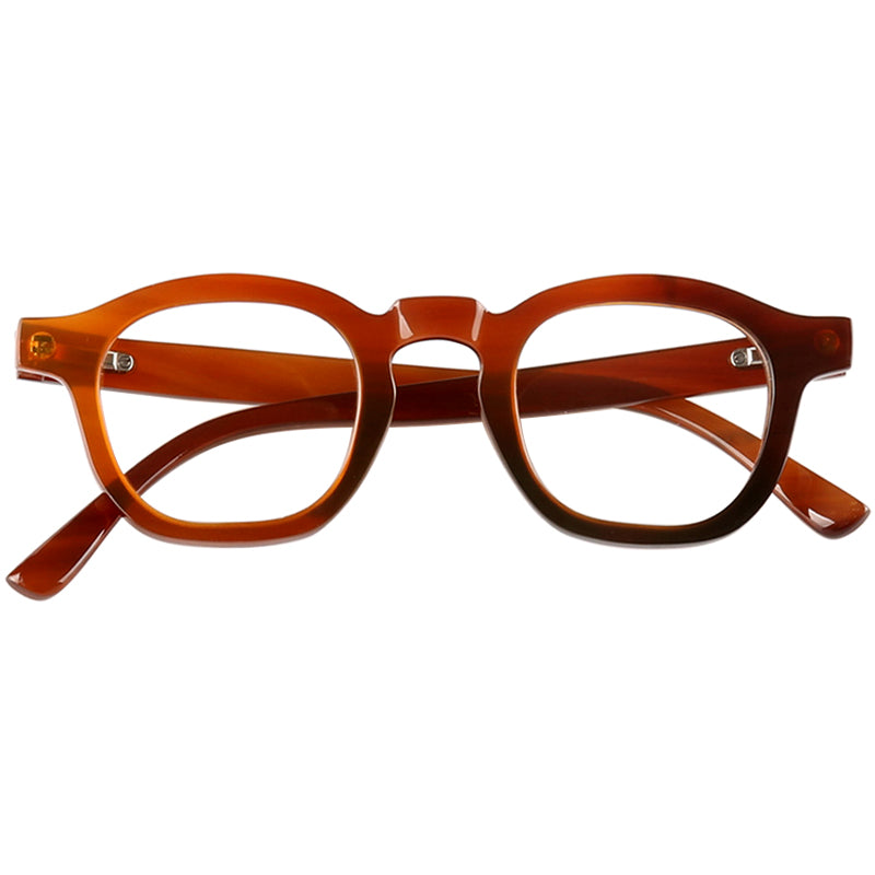 Buffalo Horn Square Glasses NJ1175