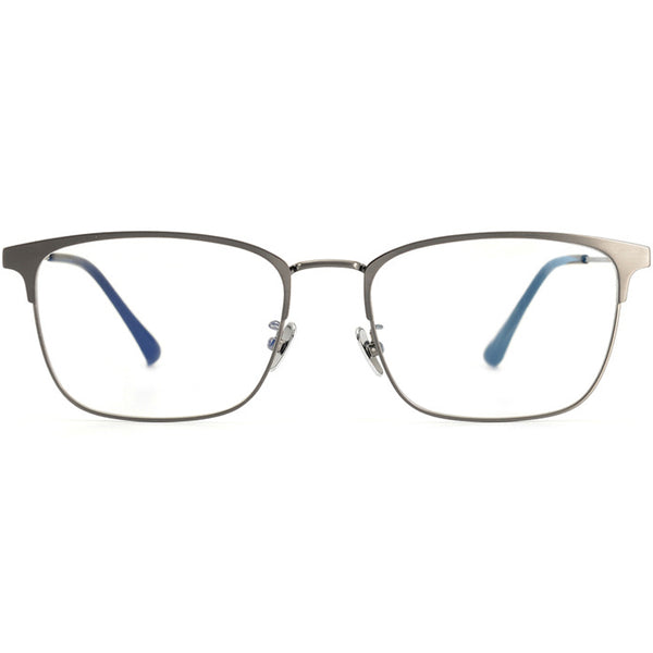 Square Glasses EF1030 - Wide Frames for Men with Larger Heads