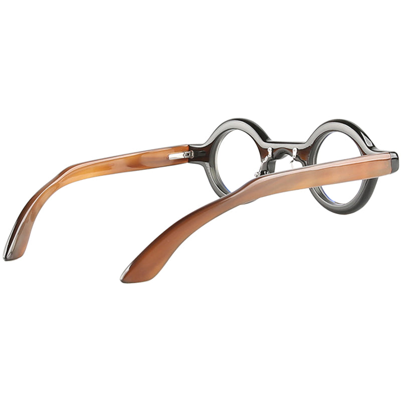 Buffalo Horn Round Glasses NJ1081