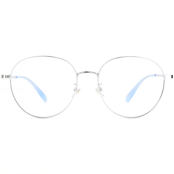 Round Glasses EF1145 - Wide Frames for Men with Larger Heads