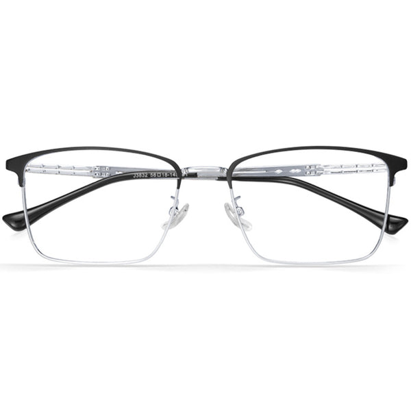 Rectangle Glasses EF1007 - Wide Frames for Men with Larger Heads