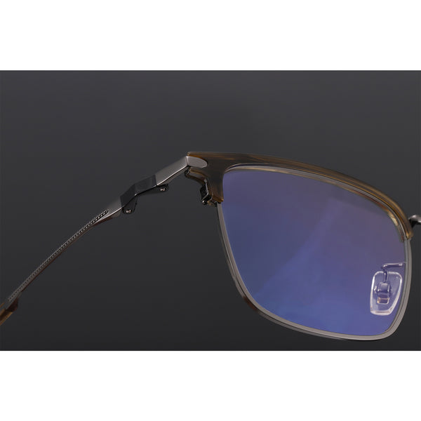Browline Glasses EF1066 - Wide Frames For Men With Larger Heads