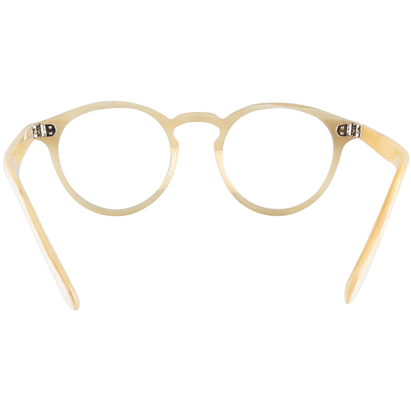 Buffalo Horn Round Glasses NJ1102