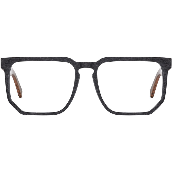 Square Glasses A1046 - Wide Frames for Men with Larger Heads