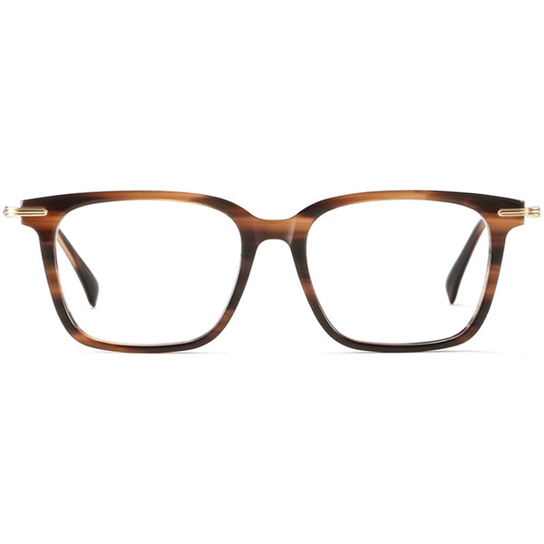 Square Glasses EF1029 - Wide Frames for Men with Larger Heads