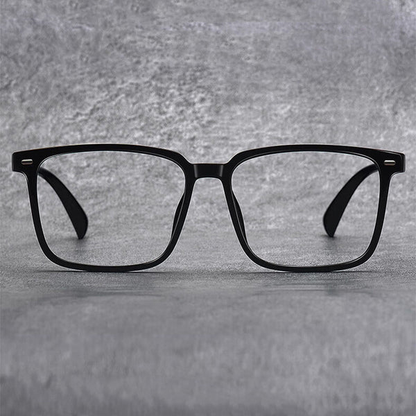 Square Glasses EF1037 - Wide Frames for Men with Larger Heads