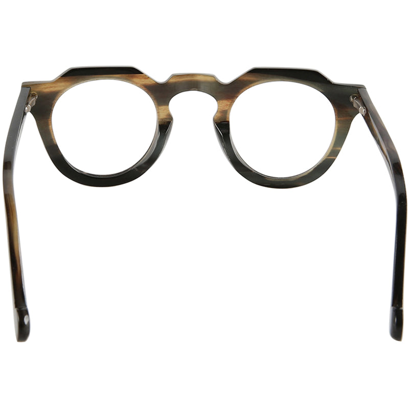 Buffalo Horn Round Glasses NJ1208