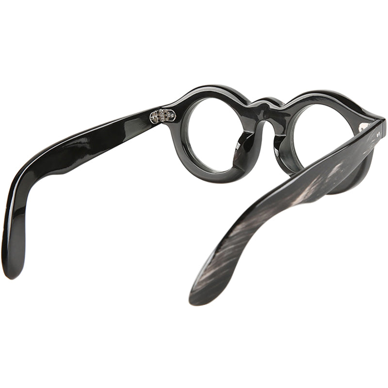 Buffalo Horn Round Glasses NJ1244
