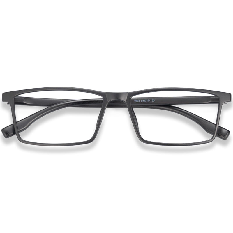 Rectangle Glasses A3920 - Wide Frames for Men with Larger Heads