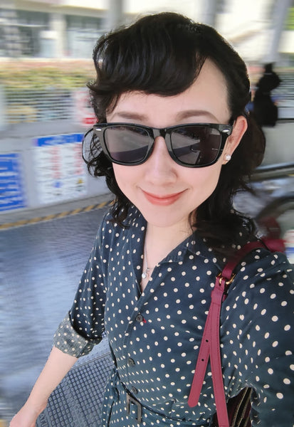 Foldable Square Glasses A4177