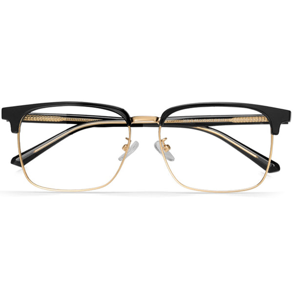 Browline Glasses EF1005 - Wide Frames for Men with Larger Heads