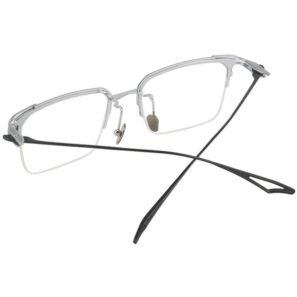 Rectangle Glasses EF1022 - Wide Frames for Men with Larger Heads
