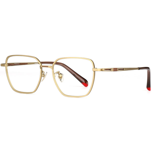 Square Glasses EF1170 - Wide Frames For Men With Larger Heads