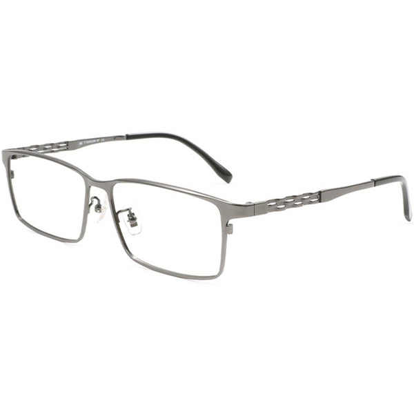 Rectangle Glasses EF1055 - Wide Frames For Men With Larger Heads
