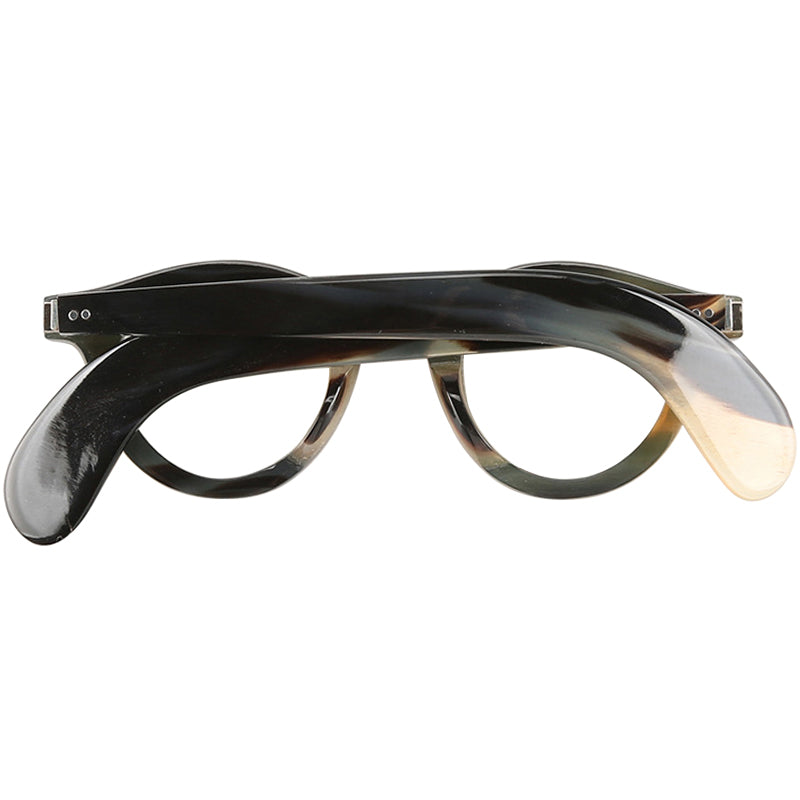 Buffalo Horn Round Glasses NJ1086