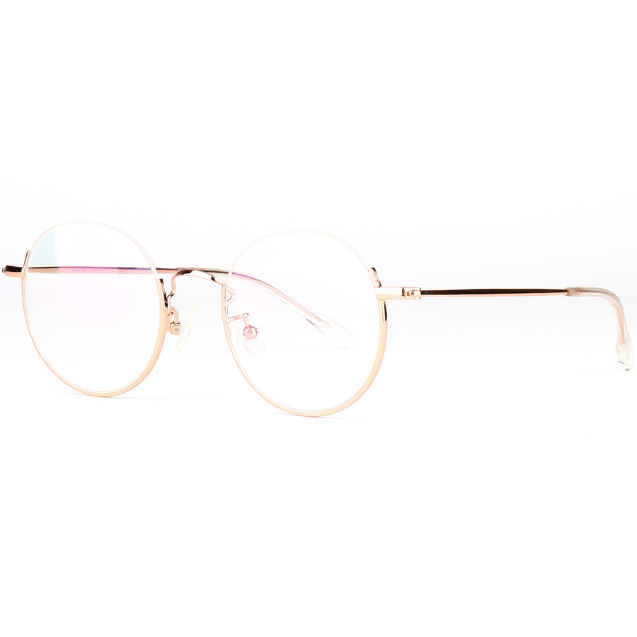 Reverse Half Rim Glasses | EYESHELLS