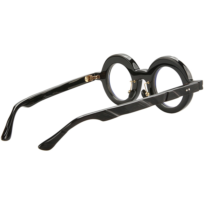 Buffalo Horn Round Glasses NJ1070