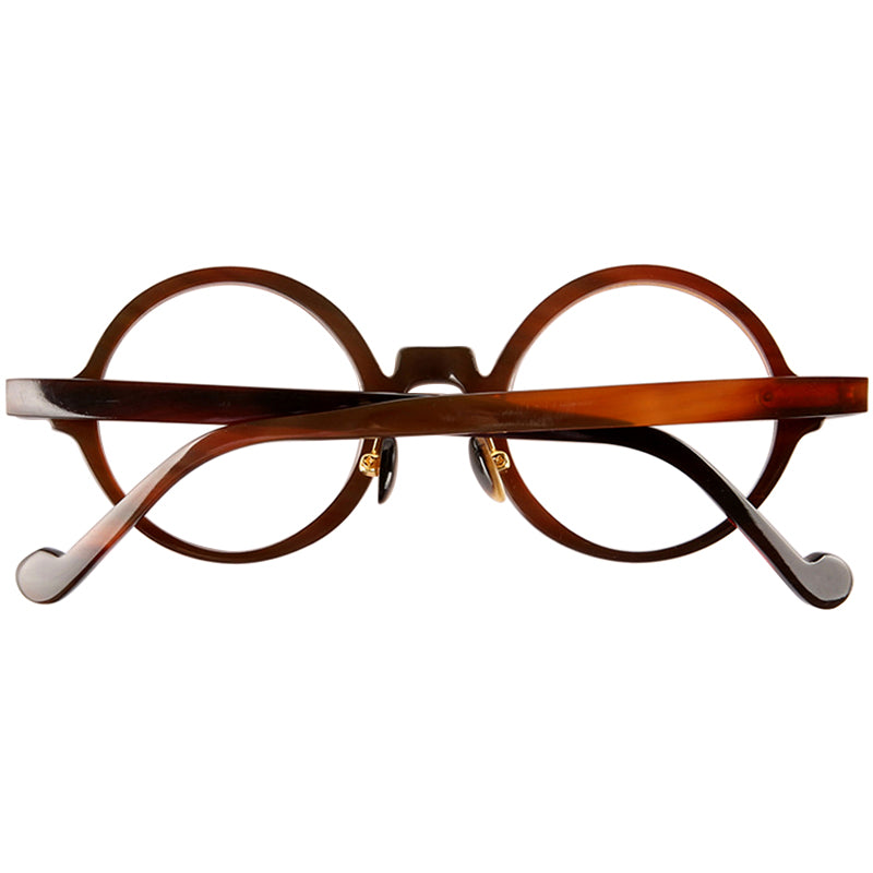 Buffalo Horn Round Glasses NJ1187