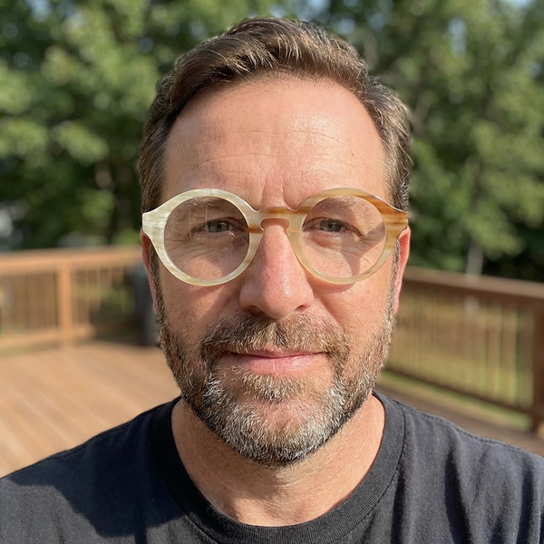 Buffalo Horn Round Glasses NJ1025