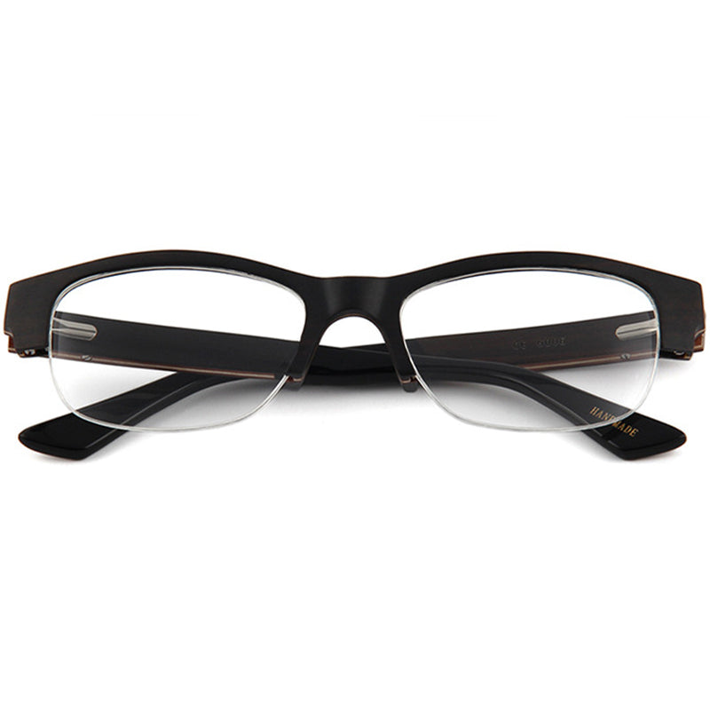 Basic Rectangular Glasses Rectangle Glasses KC1058 | Prescription Glasses | EYESHELLS