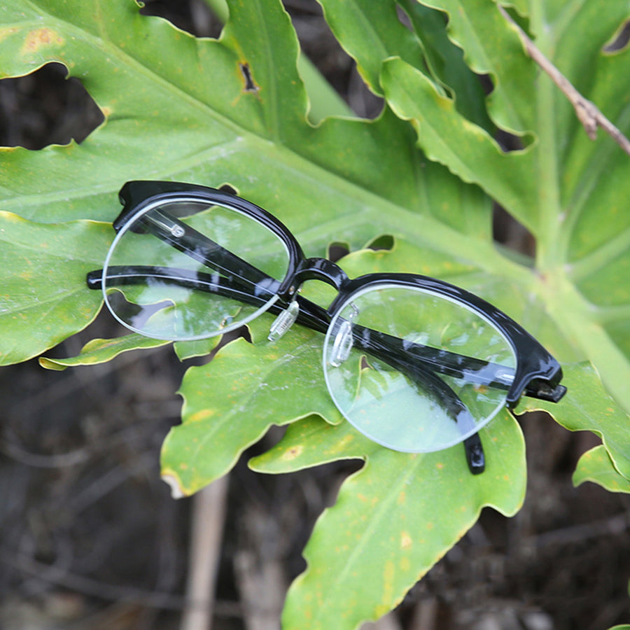 Buffalo Horn Browline Glasses NJ1139