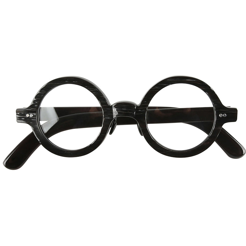 Buffalo Horn Round Glasses NJ1056