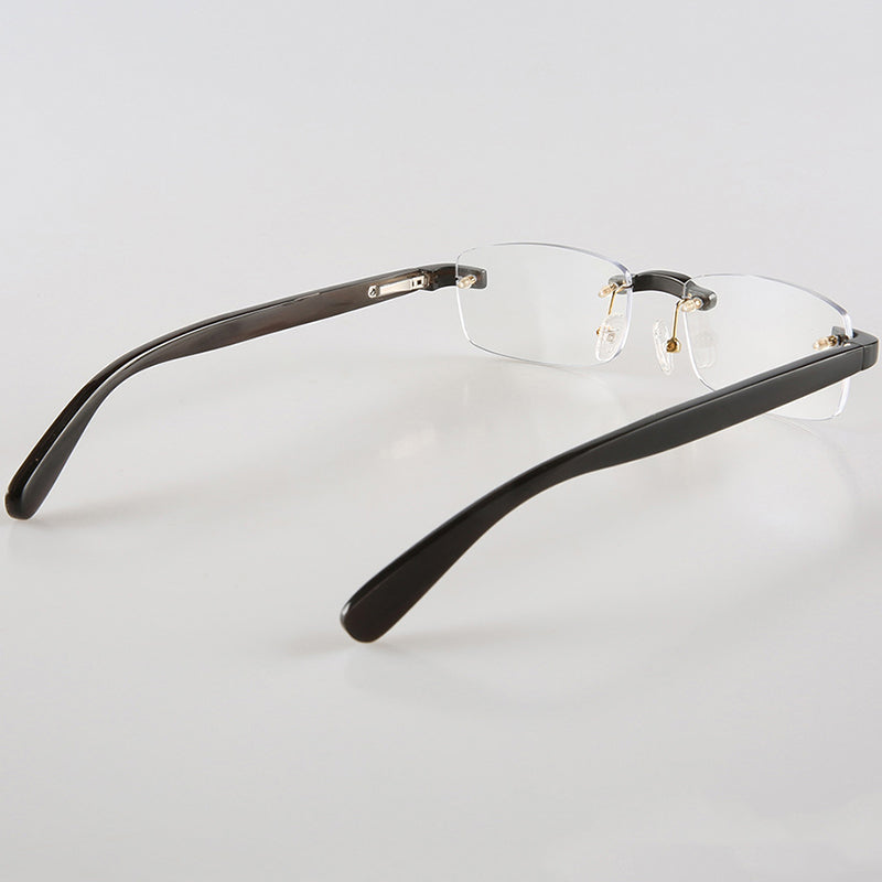 Buffalo Horn Rectangle Glasses NJ1064