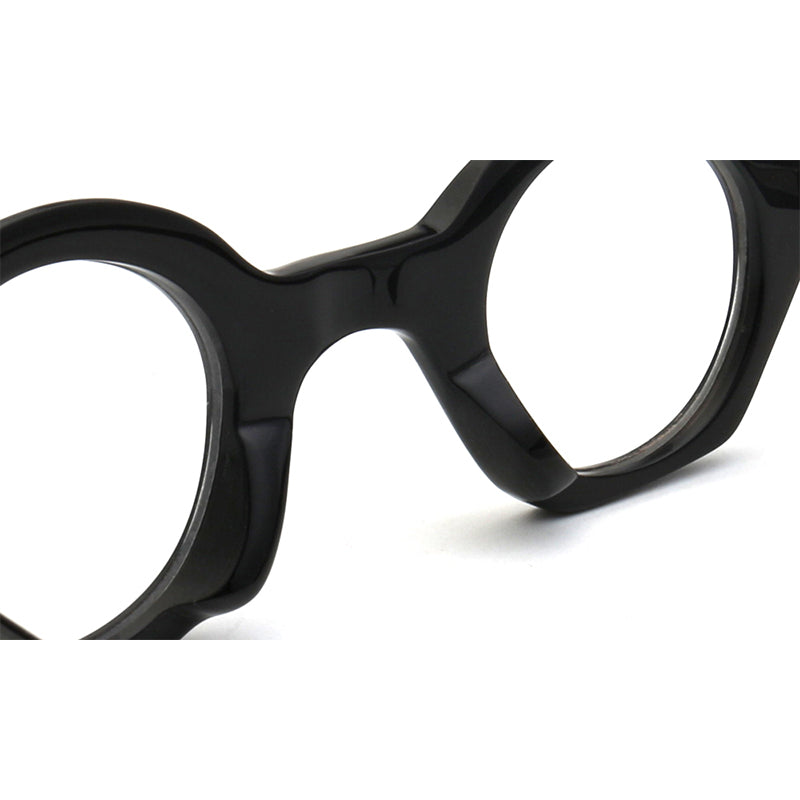 Buffalo Horn Round Glasses NJ1013