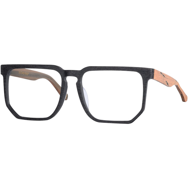 Square Glasses A1046 - Wide Frames for Men with Larger Heads