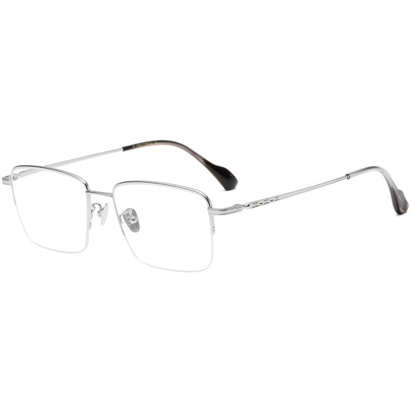 Square Glasses EF1133 - Wide Frames for Men with Larger Heads
